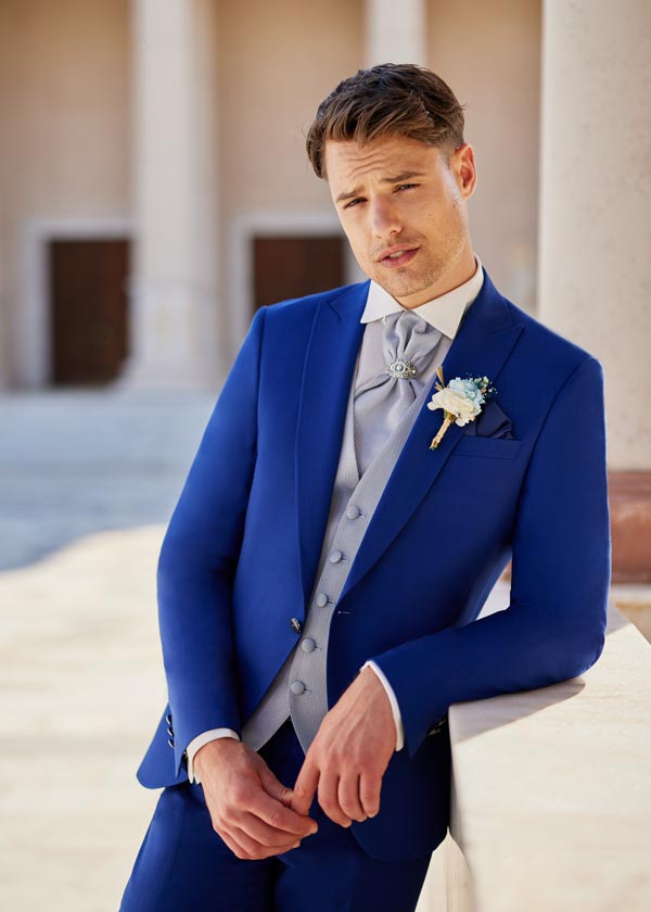Sartoriaa : Costume De Mariage Bleu
